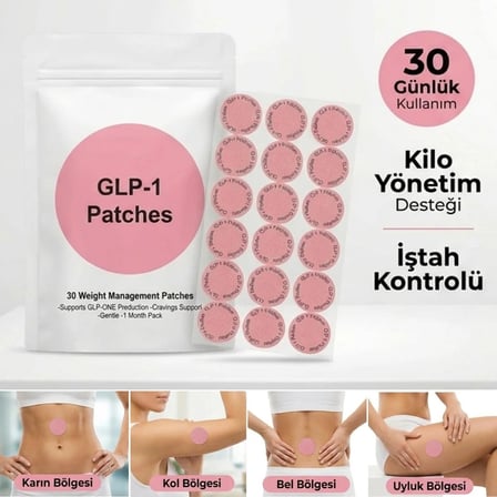 30 Adet Kilo Yönetimi Destek Bantları – İştah Kontrolü ve Günlük Wellness Desteği (5673)