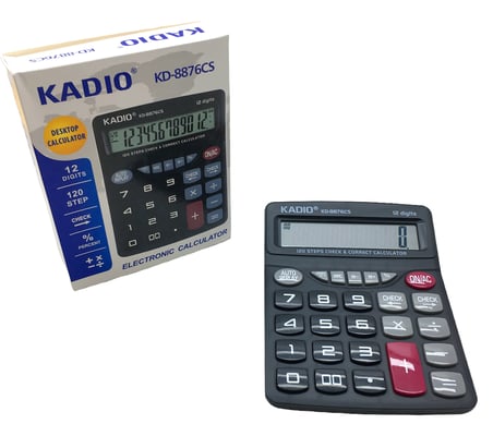 12 HANELİ HESAP MAKİNESİ KD-8876CS (5673)