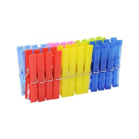 PLASTİK FİLİZ MANDAL 24 PARÇA (5673)
