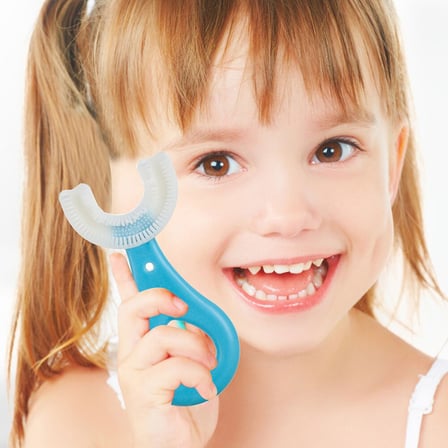 U Tipi Bebek Ağız Bakım ve Diş Fırçası (5673)
