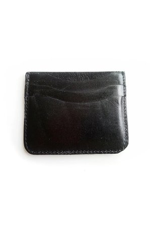 Unisex Siyah Kartlık Deri Cüzdan