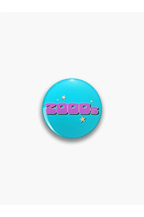 2000s Yazılı 2000ler Temalı Rozet CaminhoRozet