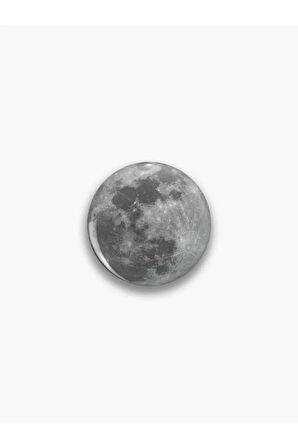Ay Moon Şeklinde Y2k Grunge Stil Rozet