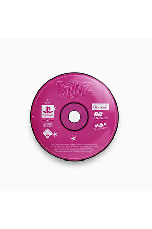Bratz Pembe CD Şeklinde Y2K Rozet