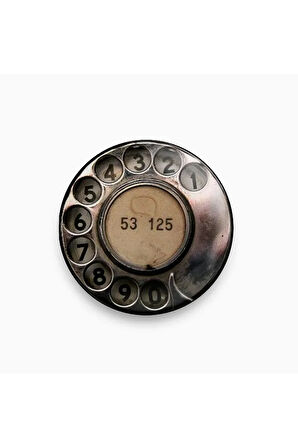 Eski Ahizeli Telefon Sarkastik Y2K Rozet