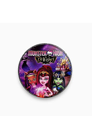 Monster High CD Şeklinde Rozet