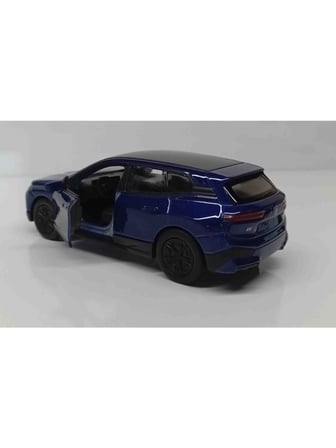 Welly 1:32 Ölçek Bmw Ix Lacivert// Çek-Bırak 12 cm Metal Araba