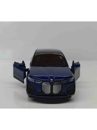 Welly 1:32 Ölçek Bmw Ix Lacivert// Çek-Bırak 12 cm Metal Araba