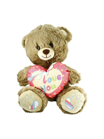 Vardem Oyuncak PJH2324  Peluş Kalpli Ayı Love You 30 cm -Vardem