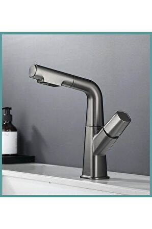 Mutfak Evye Banyo Lavabo Bataryası Asansörlü Yeni Sistem Antrasit Gri Fiskiyeli 5 Yıl Garantili