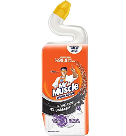 Mr Muscle Köpüren Jel Çamaşır Suyu Lavanta 750 ML