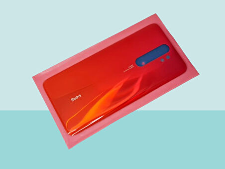 Xiaomi Redmi NOTE 8 PRO Uyumlu Arka Kapak Batarya Kapağı - KIRMIZI