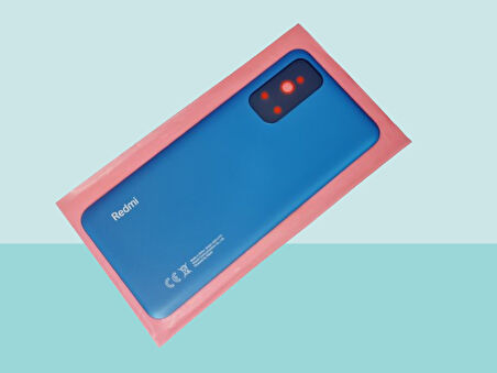 Xiaomi Redmi NOTE 11S Uyumlu Arka Kapak Batarya Kapağı - MAVİ