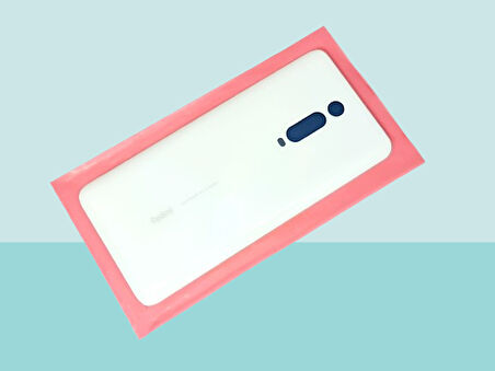 Xiaomi Mİ 9T Mi 9T Pro Uyumlu Arka Kapak Batarya Kapağı - BEYAZ