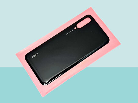 Xiaomi Mİ A3 Uyumlu Arka Kapak Batarya Kapağı - SİYAH