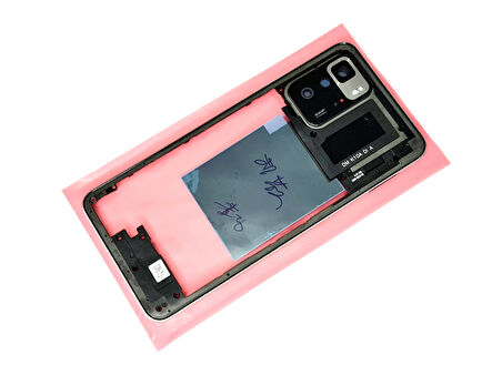 Xiaomi Redmi NOTE 10 PRO (5G) Uyumlu FULL KASA Arka Kapak Batarya Kapağı - BEYAZ