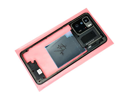 Xiaomi Redmi NOTE 10 PRO (5G) Uyumlu FULL KASA Arka Kapak Batarya Kapağı - SİYAH