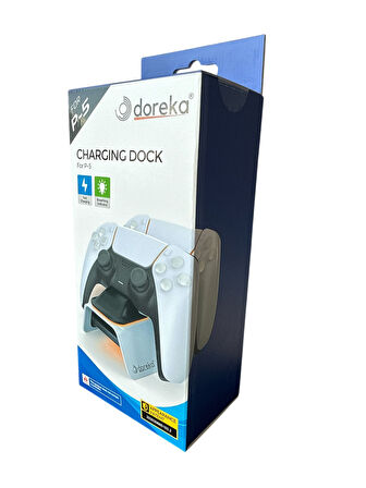 Doreka PS5 DualSense Şarj İstasyonu Playstation 5 Uyumlu Charging Station - TP5-0521E