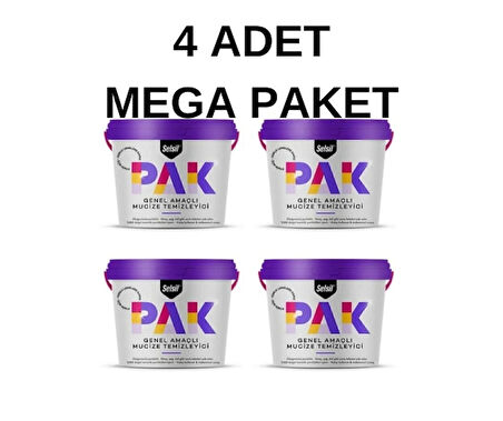 Selsil Pak Genel Amaçlı Mucize Temizleyici 500 Gr X 4 Adet
