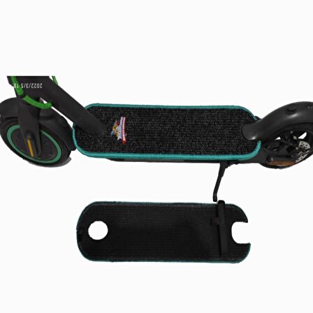 Elektrikli Scooter Aksesuar Mi Pro 2 İçin ve Pro 4  Koruyucu Roadrunners Baskılı Paspas yeşil Kenar