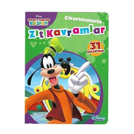 Zıt Kavramlar Disney Mickey Fare'nin Kulüp Evi Goofy