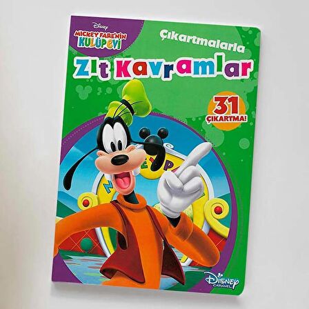 Zıt Kavramlar Disney Mickey Fare'nin Kulüp Evi Goofy