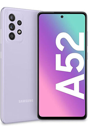 SAMSUNG Galaxy A52 Mor 128 GB 8 GB Ram YENİLENMİŞ ÜRÜN (Sıfır Gibi)