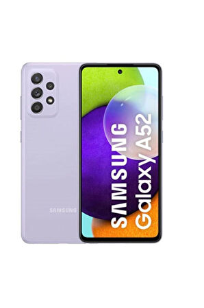 SAMSUNG Galaxy A52 Mor 128 GB 8 GB Ram YENİLENMİŞ ÜRÜN (Sıfır Gibi)
