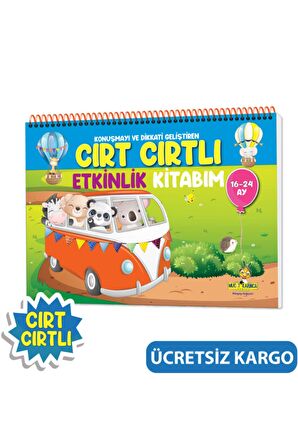 16-24 Ay Cırt Cırtlı Etkinlik Kitabım