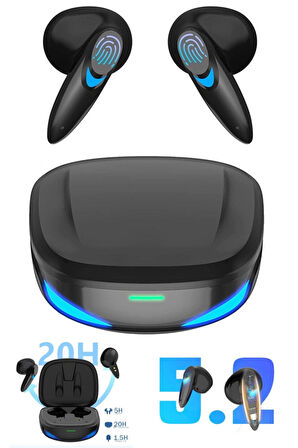 Ozmik  G10 Bt 5.2 Düşük Gecikmeli Kablosuz Dokunmatik Gaming Bluetooth Oyuncu Kulaklığı