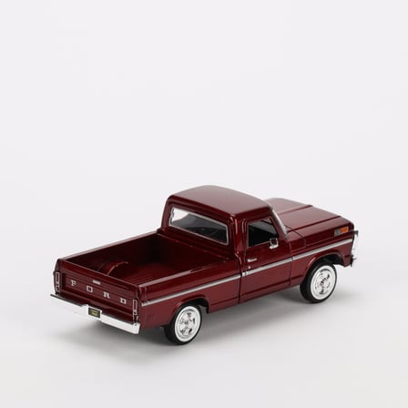 Motormax 1:24 1969 Bordo Ford F-100 Pickup Model Araba