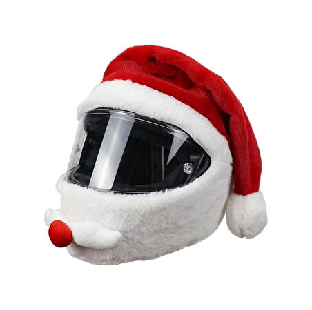 Noel baba kask kılıfı