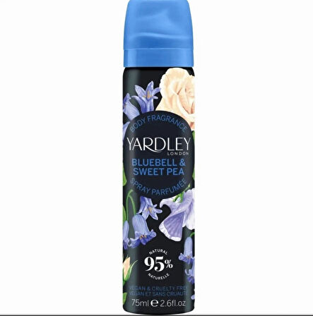 YARDLEY LONDON -BODY FRAGRANCE-DEODORANT (Çan Çiçegi & Itır)