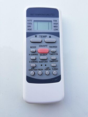 DayRelax XTXN35U Uyumlu Klima Kumandası - EŞDEĞER