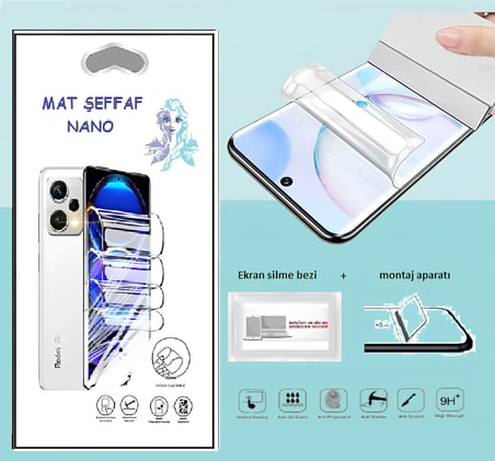 Oppo A9 2020 Nano Ekran Koruyucu İnce Esnek MAT Şeffaf