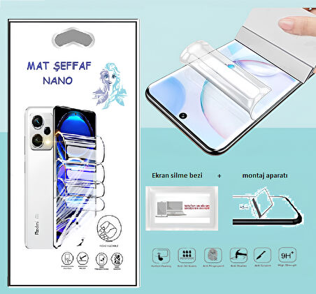 Infinix ZERO Nano Ekran Koruyucu İnce Esnek MAT Şeffaf