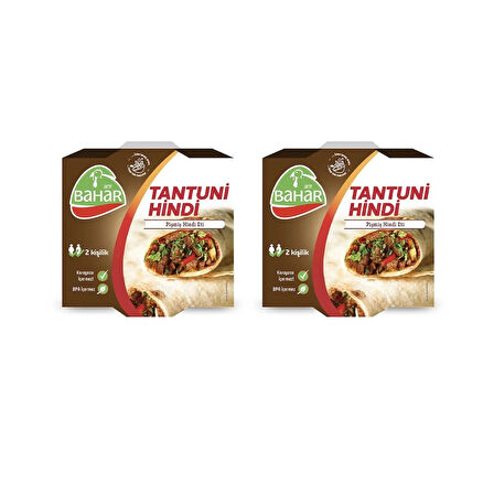 Bahar Tantuni Hindi 165 G (2 Adet)