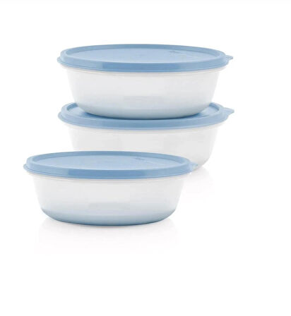 TUPPERWARE 630 ML SAKLAMA 3 LÜ SET