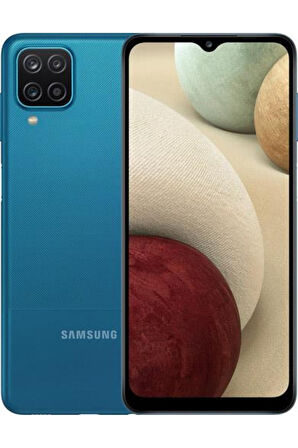 Samsung Galaxy A12 / 64 GB Mavi YENİLENMİŞ ÜRÜN (Sıfır gibi)
