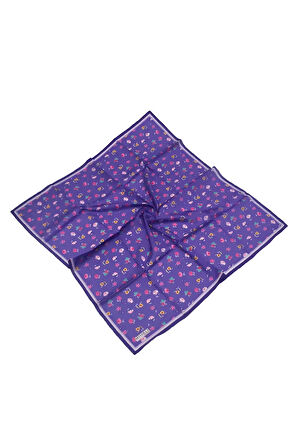 Mısırlı Eşarpları Silky Cocoon Sport Twill Çiçek Desenli Eşarp