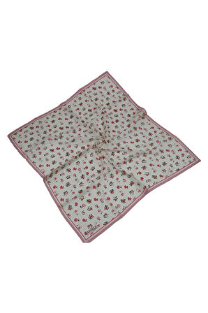 Mısırlı Eşarpları Silky Cocoon Sport Twill Çiçek Desenli Eşarp