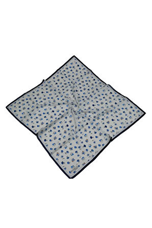 Mısırlı Eşarpları Silky Cocoon Sport Twill Çiçek Desenli Eşarp