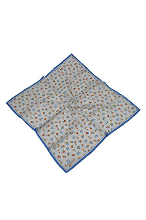Mısırlı Eşarpları Silky Cocoon Sport Twill Çiçek Desenli Eşarp