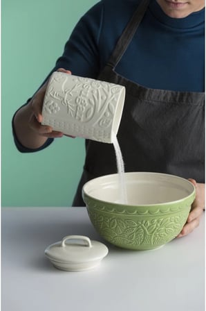 In The Forest 21cm Hedgehog Mixing Bowl Karıştırma Kasesi (yeşil)