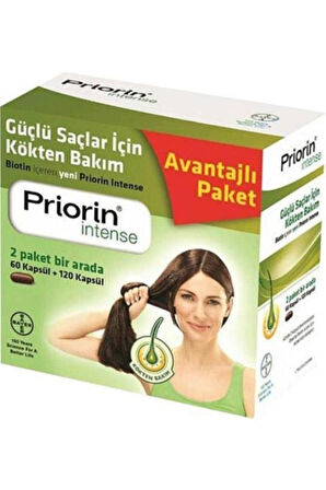 Priorin Intense 120 Tablet + 60 Tablet