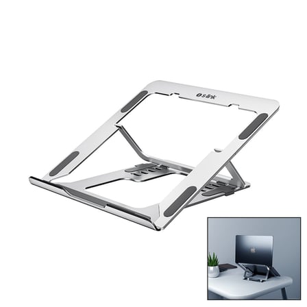 GÜMÜŞ 6 AÇILI KATLANABİLİR LAPTOP STAND ALÜMİNYUM (5680)