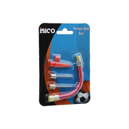 4 PCS POMPA İĞNE - HORTUM SETİ TOP - BİSİKLET LASTİK ŞİŞİRME (5680)