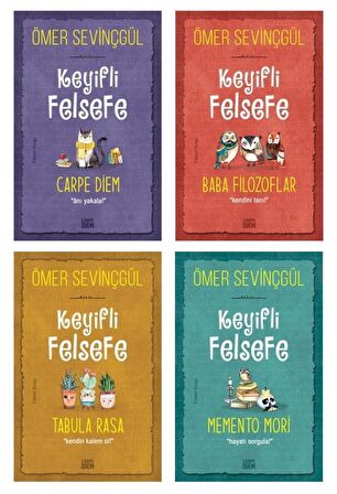 Carpe Diem Ömer Sevinçgül Keyifli Felsefe Seti 4 Kitap