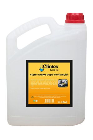 Clintex Kimya Süper Ardiye Depo Temizleyici 3 Lt