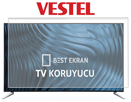 VESTEL 65UV9750 Tv Ekran Koruyucu - Vestel 65" inç 164cm 4K Ultra HD Smart VİDAA DLED tv Ekran Koruyucu